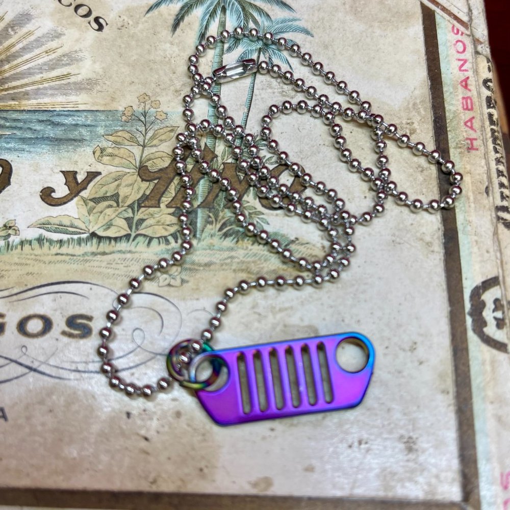 ***NEW*** 20" Off-road Grill Necklace for the 4x4 Rock Crawling Enthusiast!